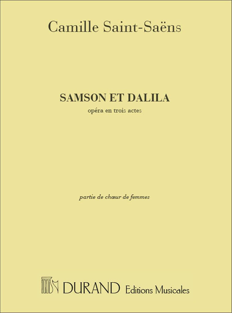 Samson Et Dalila Chor Femmes (Oh Dieu Dieu